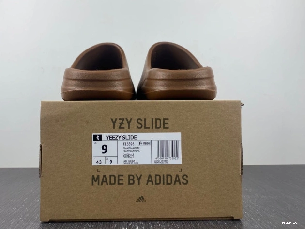 Yeezy Adidas Slide Flax FZ5896 0717